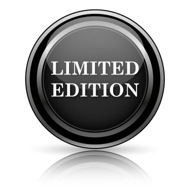 Beyaz arka planda siyah parlak simgesi