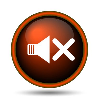 Ses simge yok. Beyaz arka plan üzerinde Internet düğmesi