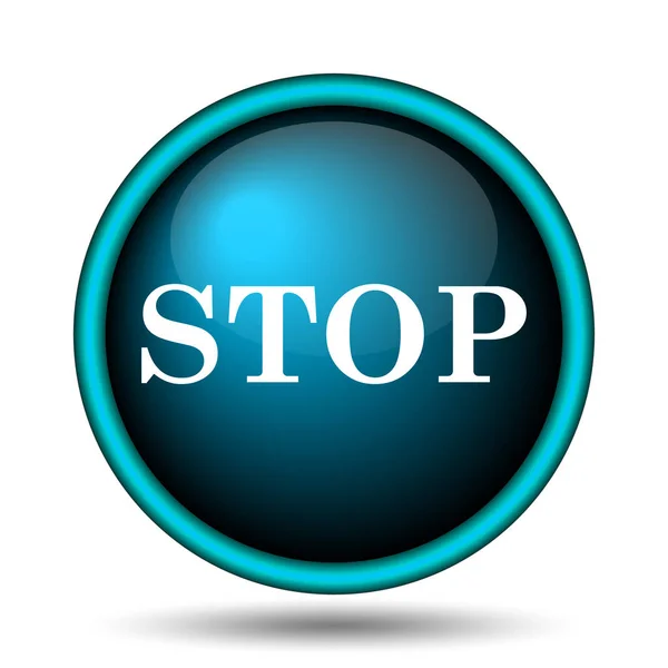 Stop icon — Stock Photo, Image