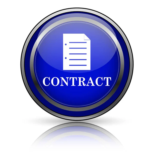 Contract pictogram — Stockfoto