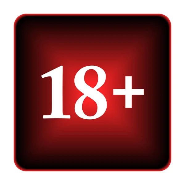 18 plus icon — Stock Photo, Image