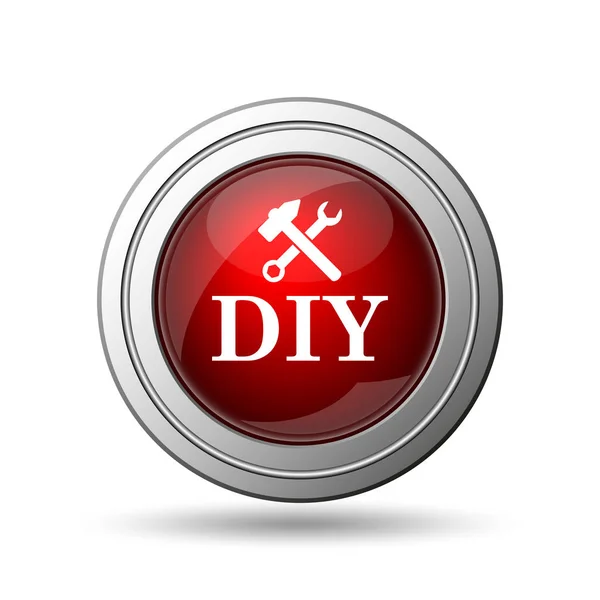 Diy Icon Internet Button White Background — Stock Photo, Image