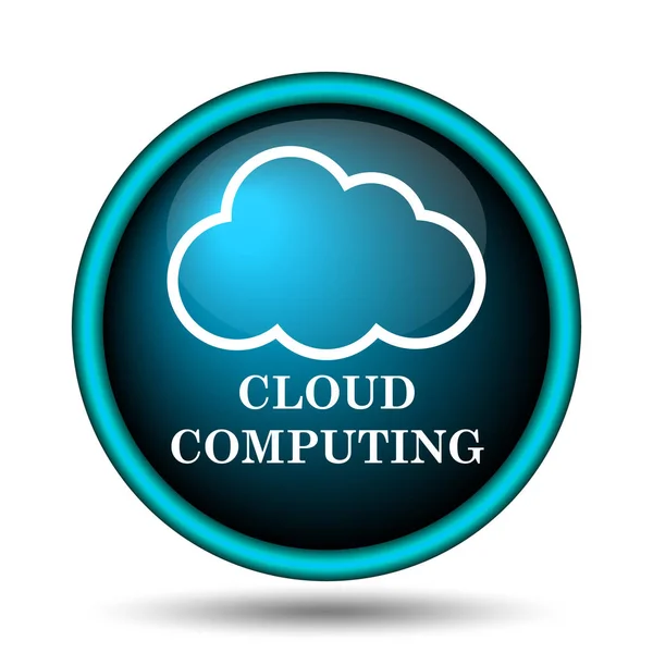 Icono de computación en nube — Foto de Stock