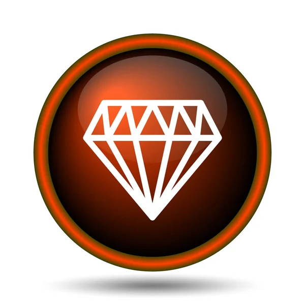 Diamond icon — Stock Photo, Image