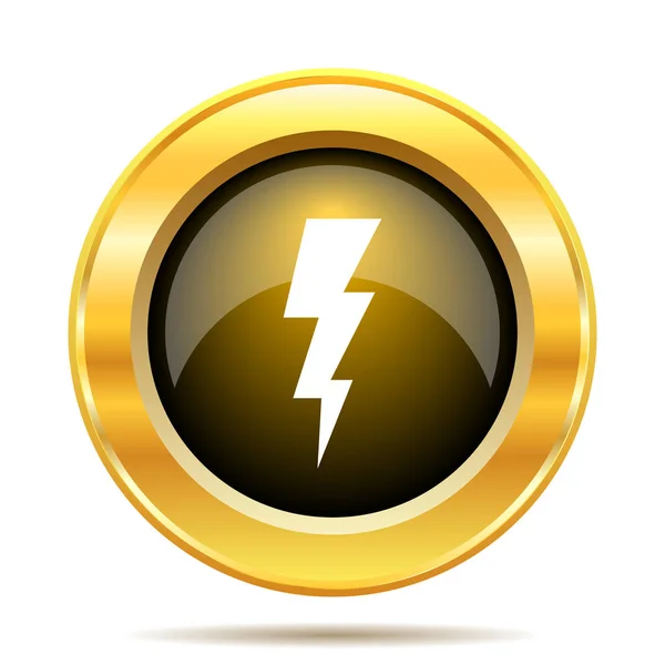 Lightning icon — Stock Photo, Image