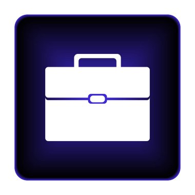 Evrak Çantası'nı simgesi. Beyaz arka plan üzerinde Internet düğmesi