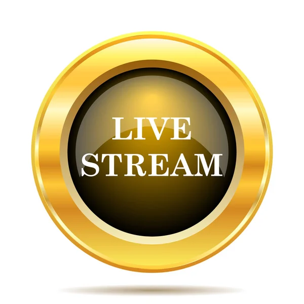 Live stream icon — Stock Photo, Image