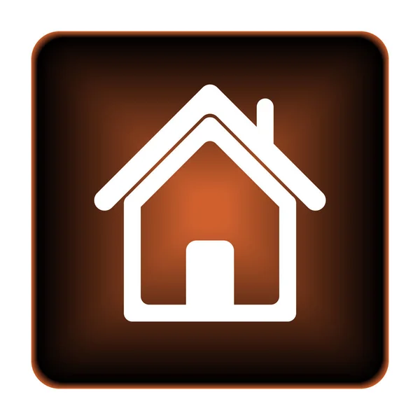Home Icon Internet Button White Background — Stock Photo, Image