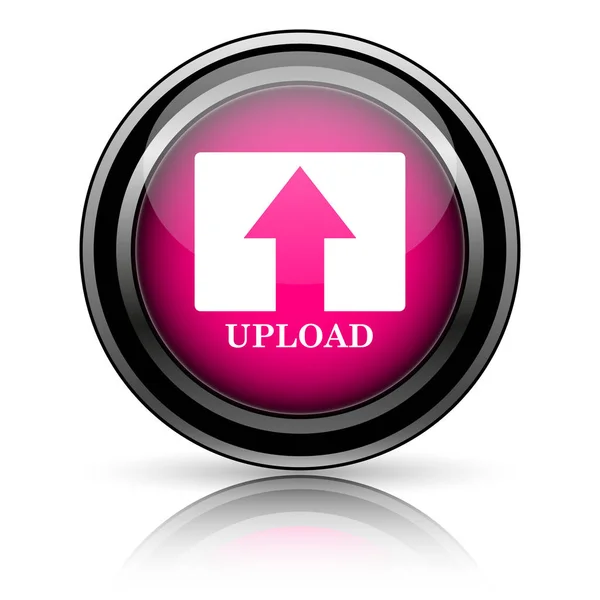 Upload Icon Internet Button White Background — Stock Photo, Image