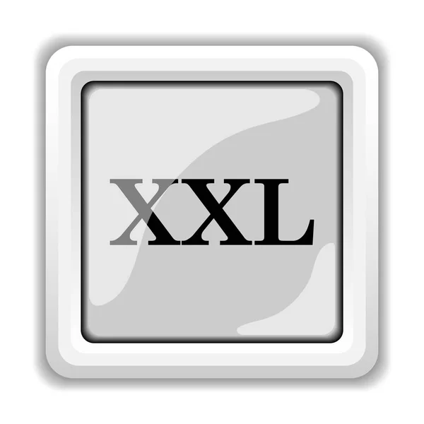 Icona Xxl Pulsante Internet Sfondo Bianco — Foto Stock
