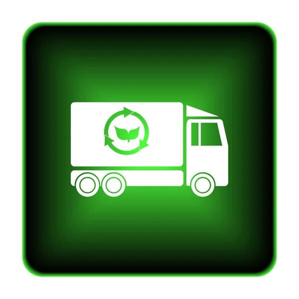 Icono de camión ecológico —  Fotos de Stock