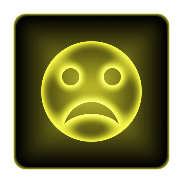 Sad smiley icon — Stock Photo, Image