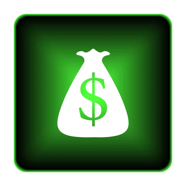 Dollarn säck ikonen — Stockfoto