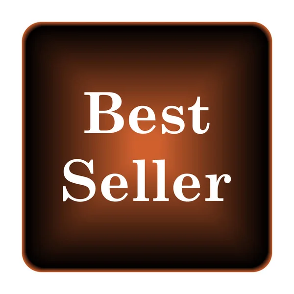 Icona Del Best Seller Pulsante Internet Sfondo Bianco — Foto Stock