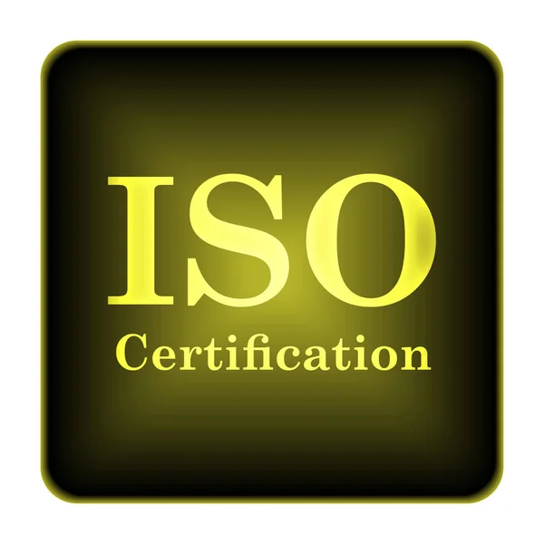 Icône de certification iso — Photo