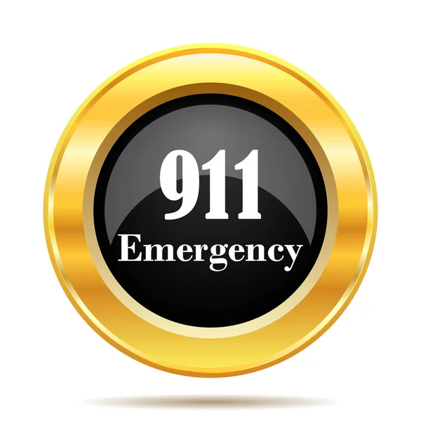 911 nouzové ikona — Stock fotografie
