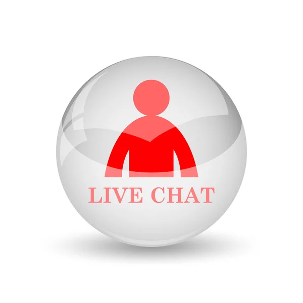 Live chat-pictogram — Stockfoto