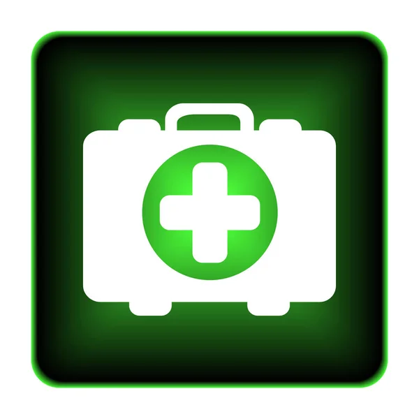 Medical Bag Icon Internet Button White Background — Stock Photo, Image