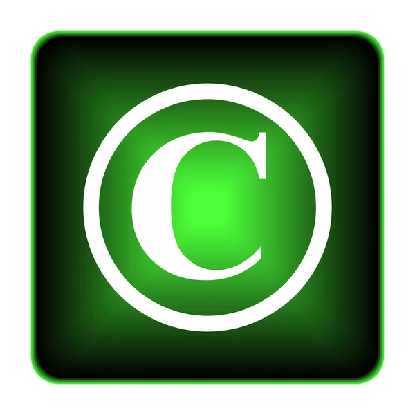 Icono de copyright —  Fotos de Stock