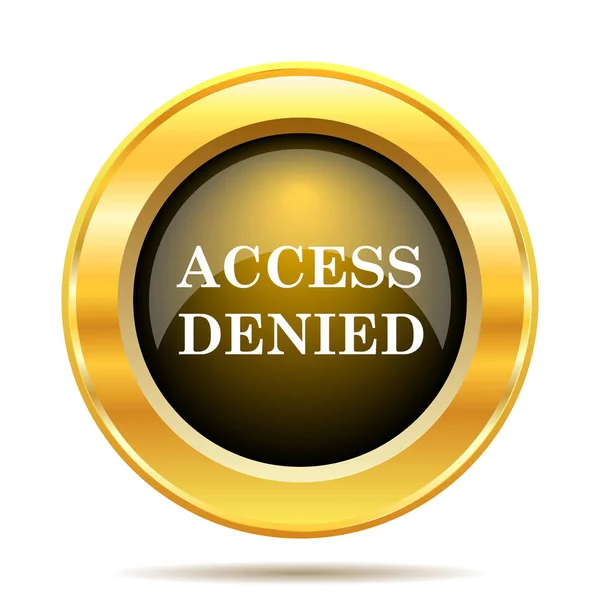 Access denied icon — Stock Photo, Image