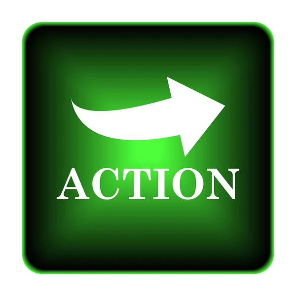 Action icon — Stock Photo, Image