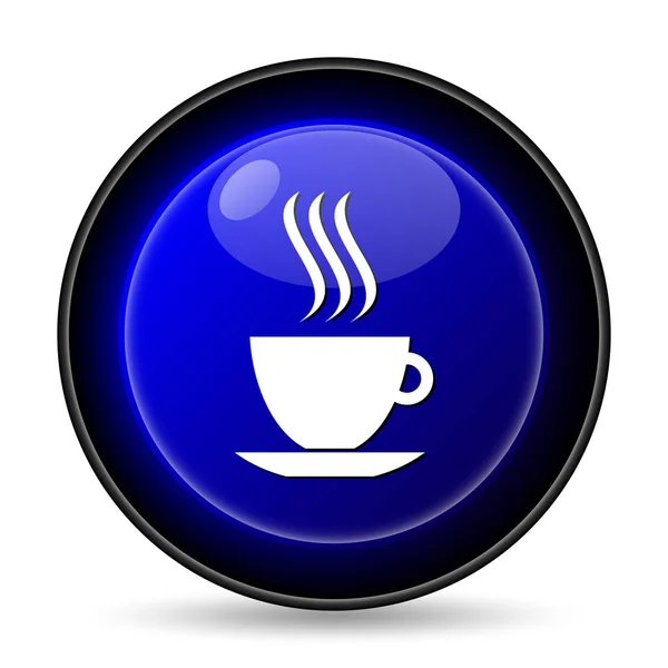 Cup Icon Internet Button White Background — Stock Photo, Image
