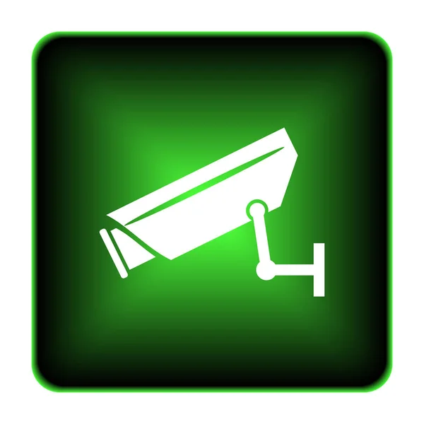 Surveillance Camera Icon Internet Button White Background — Stock Photo, Image