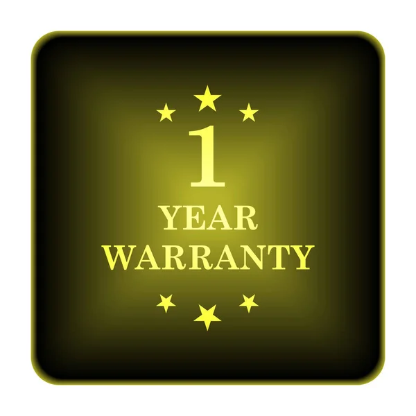 1 year warranty icon — Stock Photo, Image