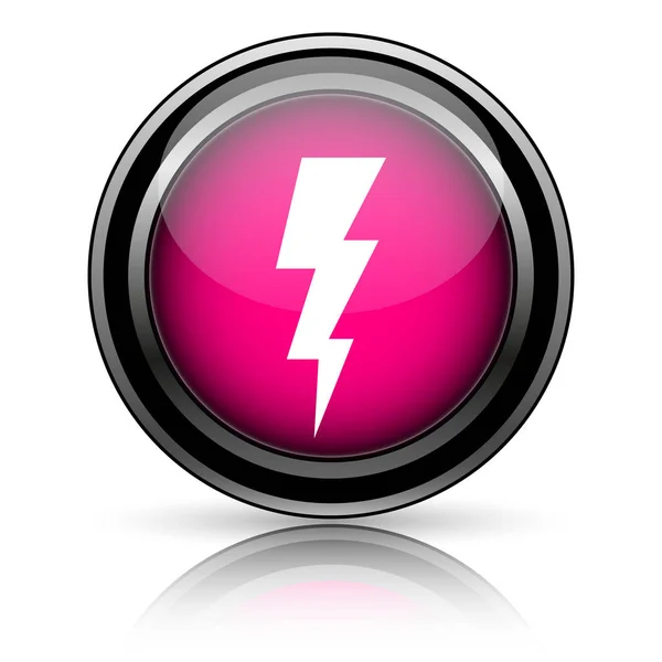 Lightning-ikonen — Stockfoto