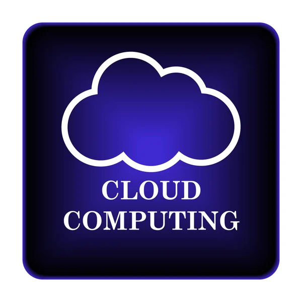 Cloud computing icon — Stock Photo, Image