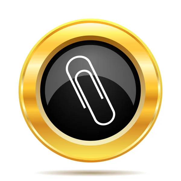 Paperclip icon — Stock Photo, Image