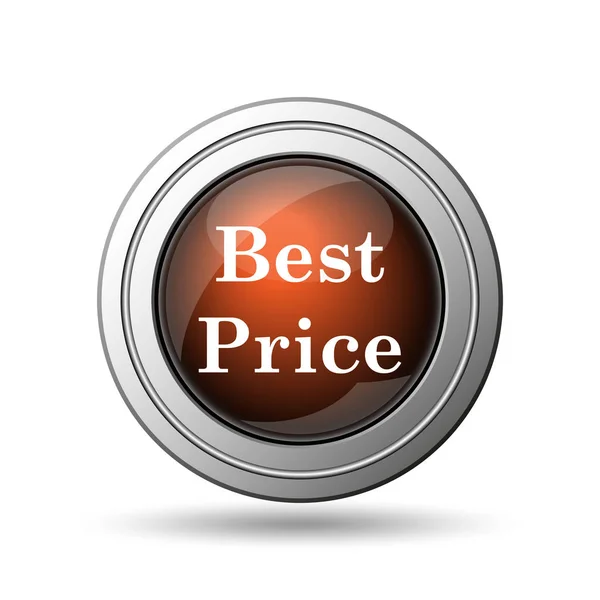 Best Price Icon Internet Button White Background — Stock Photo, Image