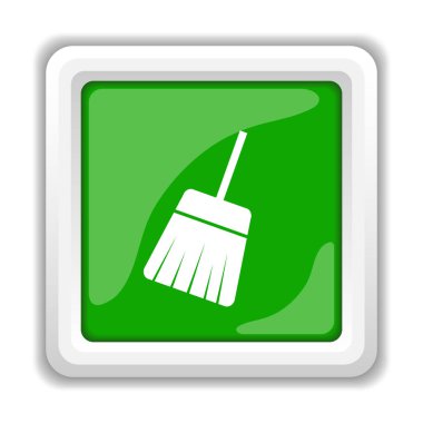 Simgesini arayın. Beyaz arka plan üzerinde Internet düğmesi