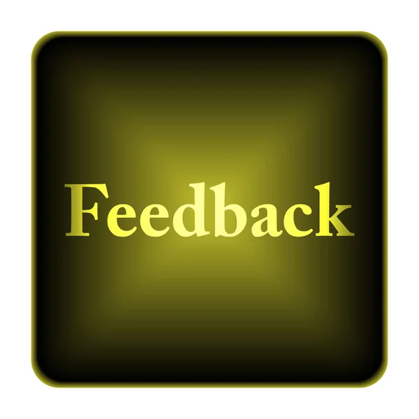 Feedback pictogram — Stockfoto