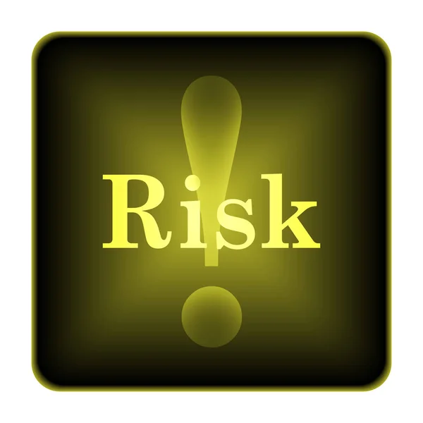 Risk icon — Stock Photo, Image