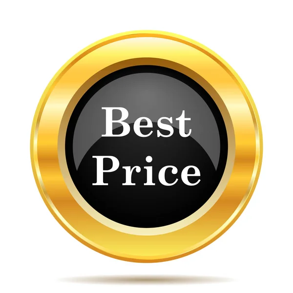 Best Price Icon Internet Button White Background — Stock Photo, Image