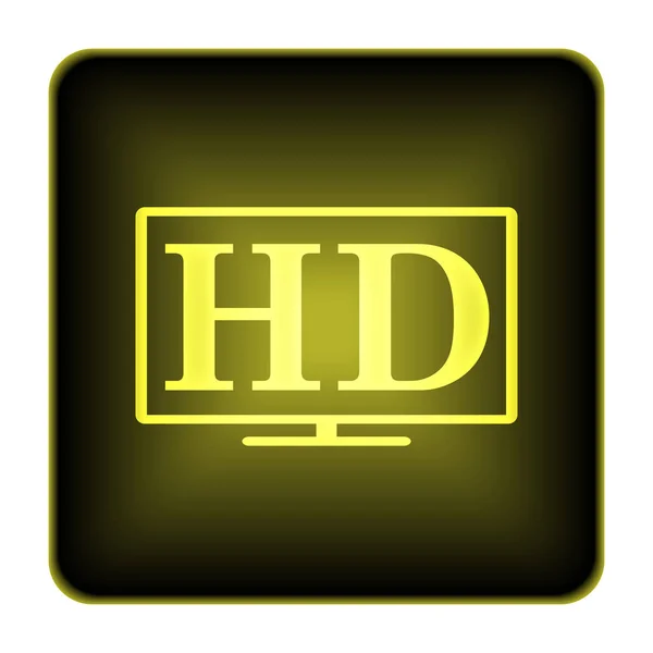 HD tv simgesi — Stok fotoğraf