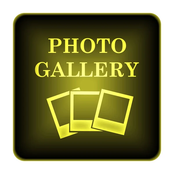 Galleria fotografica icona — Foto Stock