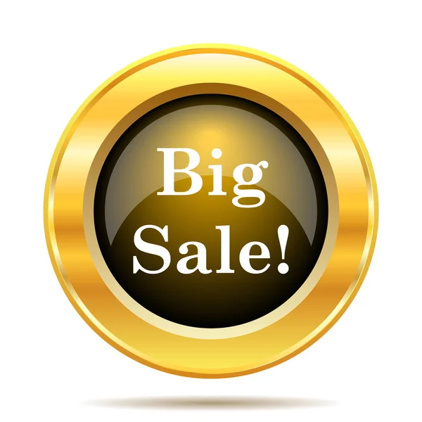 Big Sale Icon Internet Button White Background — Stock Photo, Image