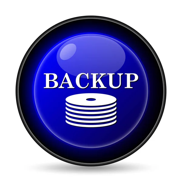 Back Icon Internet Button White Background — Stock Photo, Image