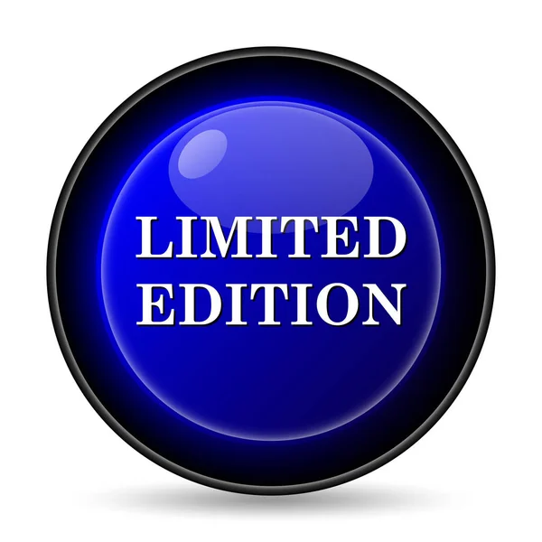 Limited Edition Icon Internet Button White Background — Stock Photo, Image
