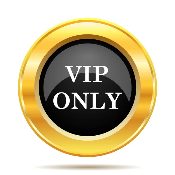 Vip Only Icon Internet Button White Background — Stock Photo, Image