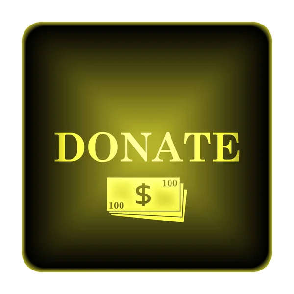 Donate icon — Stock Photo, Image