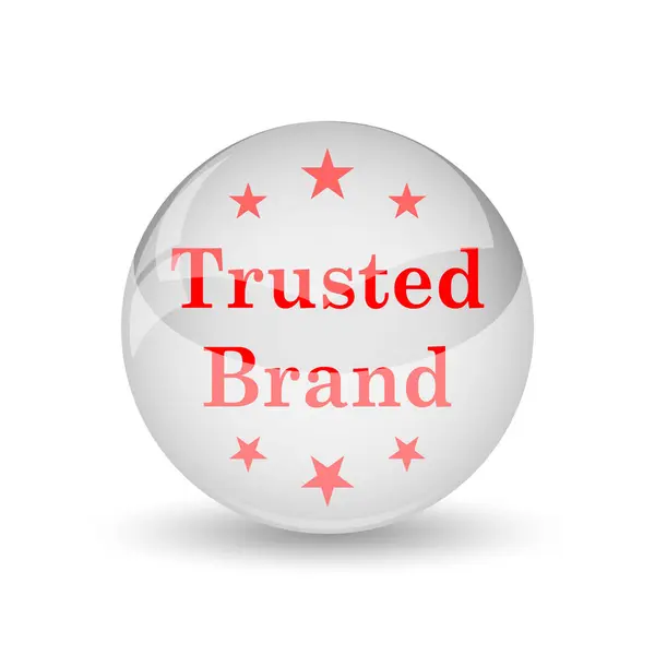 Trusted brand icon — Stock Photo, Image