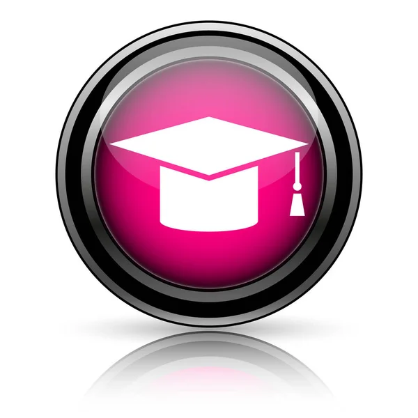 Ícone de graduação — Fotografia de Stock