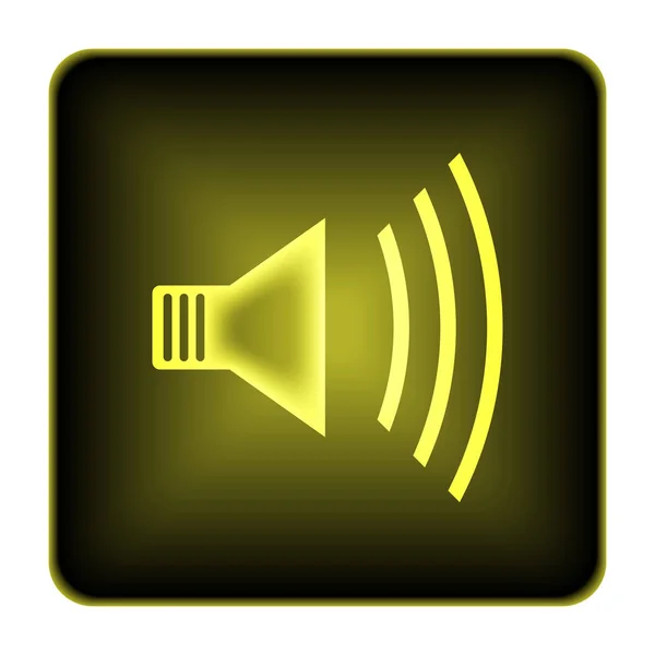 Speaker icon — Stock Photo, Image