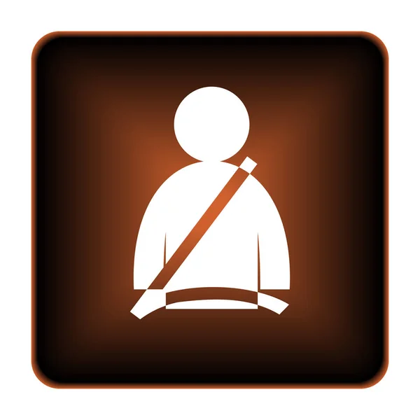 Veiligheidsgordel pictogram — Stockfoto