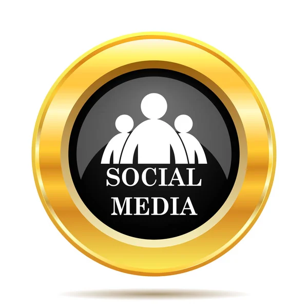 Ikonen för sociala medier — Stockfoto