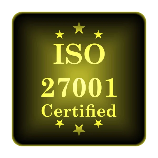 Ikona iso 27001 — Stock fotografie