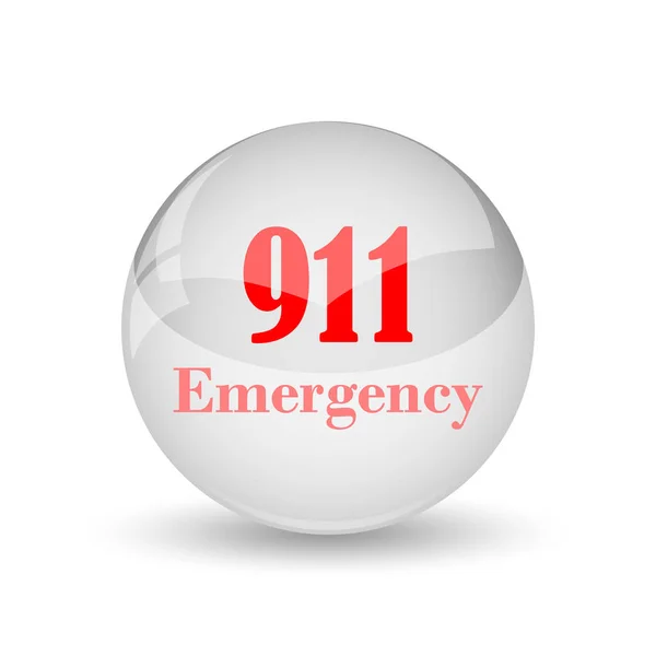 911 Ícone de emergência — Fotografia de Stock